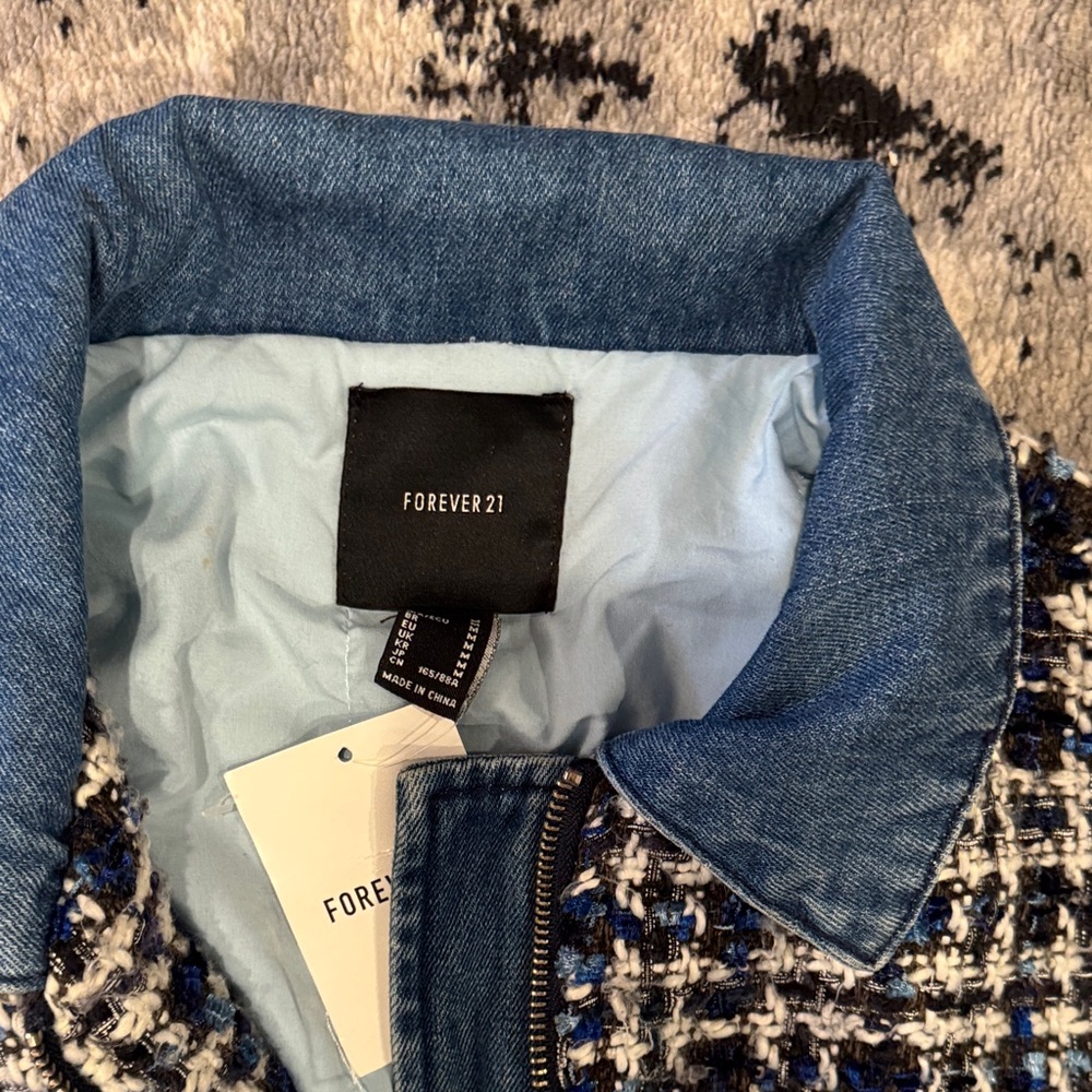 Tweed Denim Jacket - Picture 7 of 16
